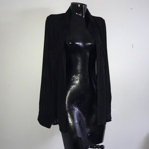 Love Riche Sheer Button Down